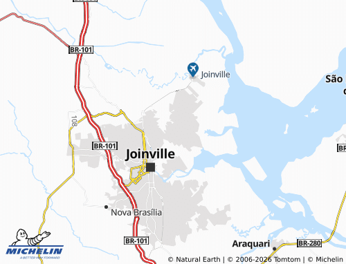 Mapa MICHELIN Iririú - ViaMichelin