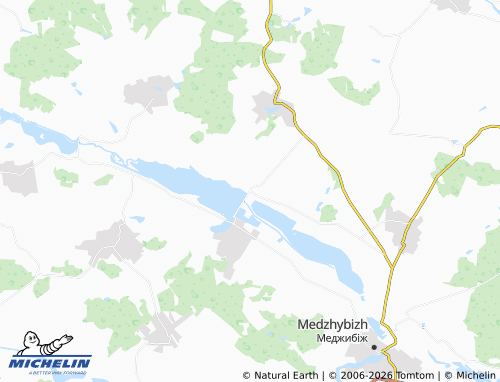 MICHELIN Mytkivtsi map - ViaMichelin