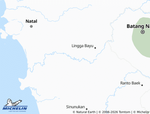MICHELIN Parbatasan map - ViaMichelin