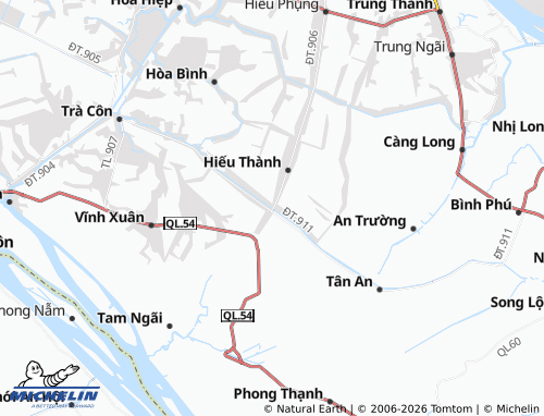 Mapa MICHELIN Hiếu Nghĩa - ViaMichelin