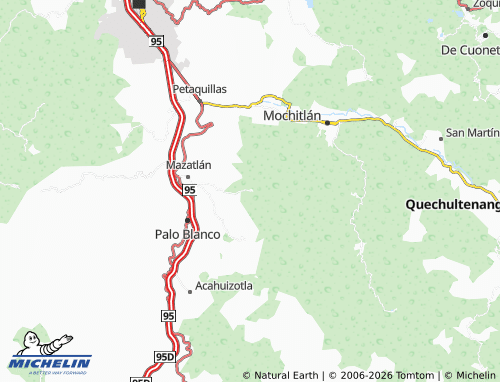 MICHELIN Chacotla map - ViaMichelin