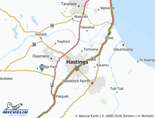 Mapa MICHELIN Mahora - ViaMichelin