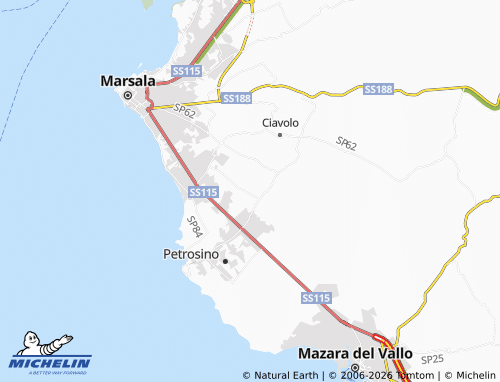 MICHELIN Magghiu map - ViaMichelin