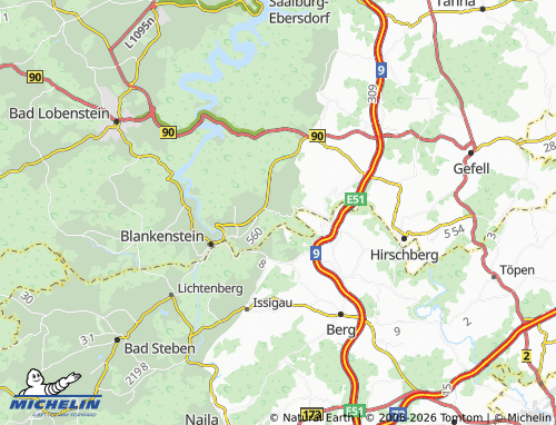 Mapa MICHELIN Pottiga - ViaMichelin