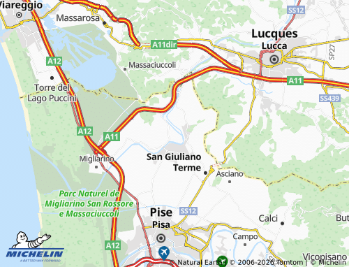 MICHELIN Avane map - ViaMichelin
