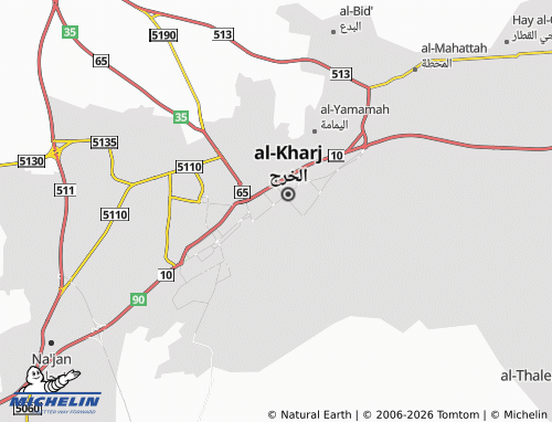 MICHELIN Al Rayyan map - ViaMichelin