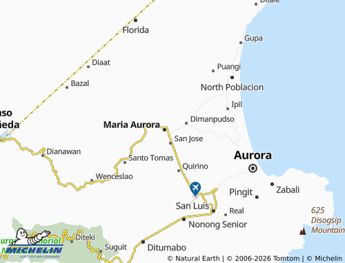 MICHELIN Barangay 1 map - ViaMichelin