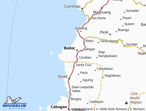 MICHELIN Morong map - ViaMichelin