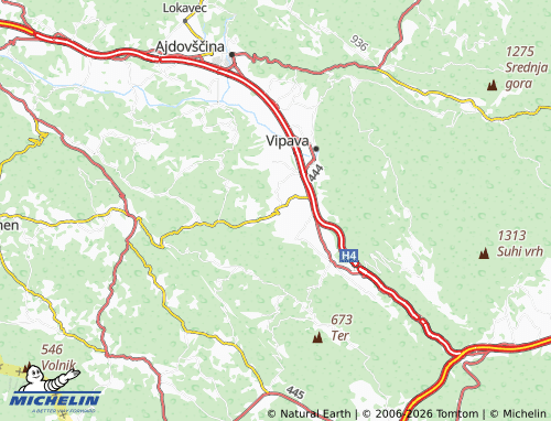 Mappa MICHELIN Manče - ViaMichelin