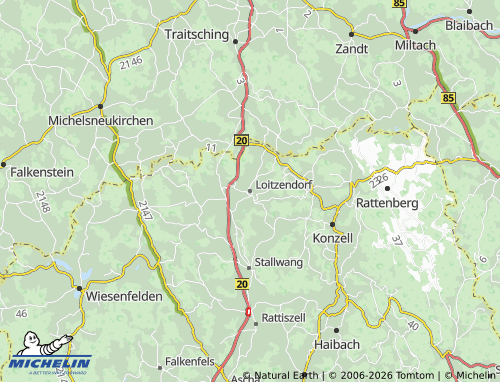 Mappa MICHELIN Loitzendorf - ViaMichelin