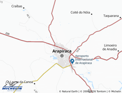 MICHELIN Planalto map - ViaMichelin