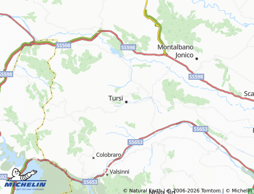 Carte MICHELIN Rabatana - ViaMichelin