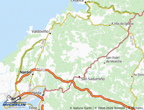 Kaart MICHELIN Gulpilleira - ViaMichelin