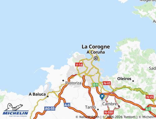 MICHELIN-Landkarte Loureiro - ViaMichelin
