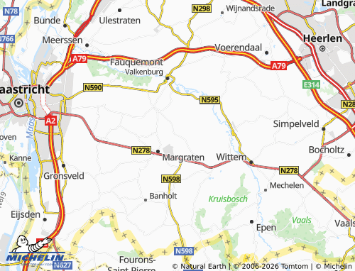 Mapa MICHELIN Scheulder - ViaMichelin