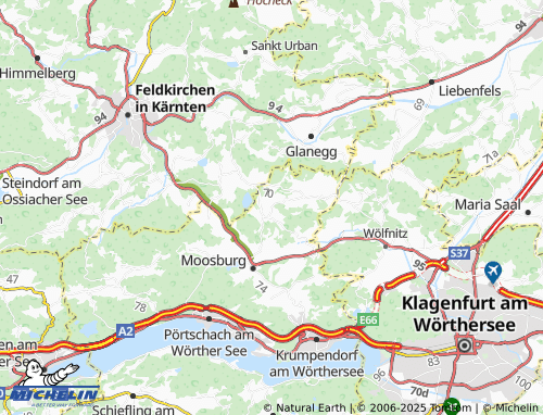 MICHELIN-Landkarte Tigring - ViaMichelin