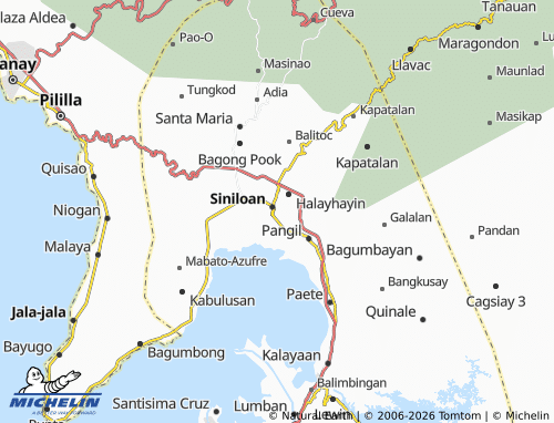 MICHELIN Wawa map - ViaMichelin