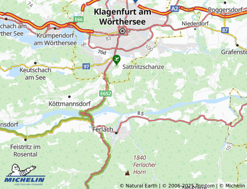 MICHELIN Toppelsdorf map - ViaMichelin