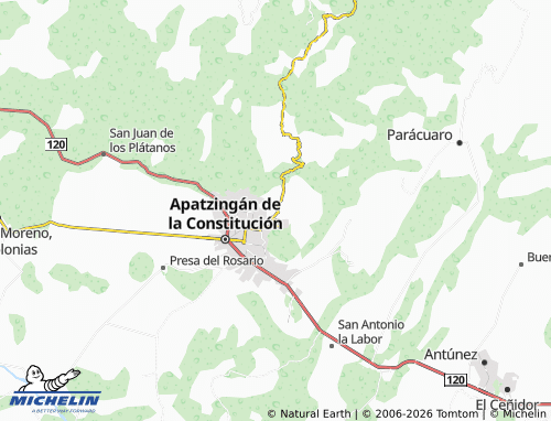 Mapa MICHELIN El Salto - ViaMichelin