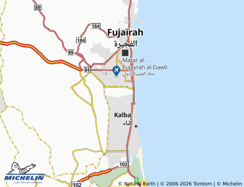 Carte MICHELIN Dahiyat al-Sour - ViaMichelin