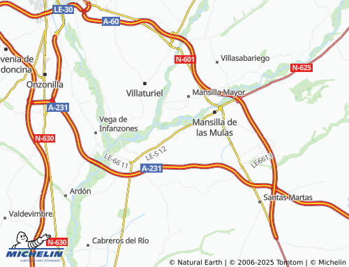 MICHELIN Villacelama map - ViaMichelin