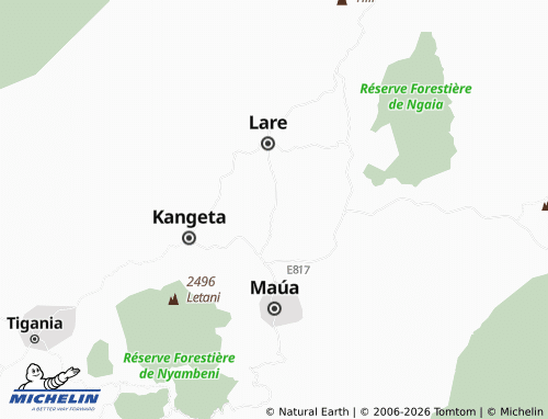 MICHELIN Karama Antuamuo map - ViaMichelin