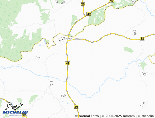 MICHELIN Paaksima map - ViaMichelin