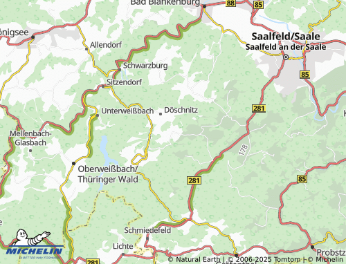MICHELIN Wittgendorf map - ViaMichelin