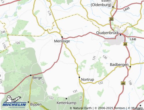 MICHELIN-Landkarte Klein Mimmelage - ViaMichelin