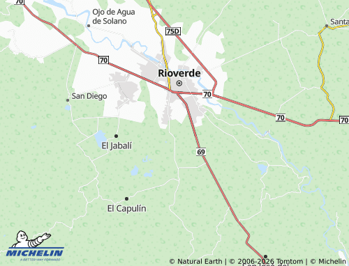 Mapa MICHELIN Las Esmeraldas - ViaMichelin