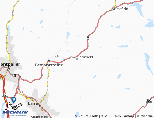 Mappa MICHELIN Plainfield - ViaMichelin