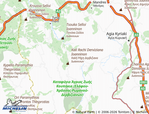 MICHELIN Lippa map - ViaMichelin