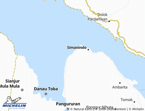 MICHELIN-Landkarte Simarmata - ViaMichelin