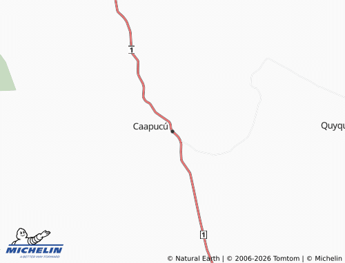 Mapa MICHELIN Caapucú - ViaMichelin