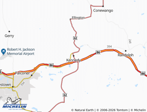 Mapa MICHELIN Kennedy - ViaMichelin