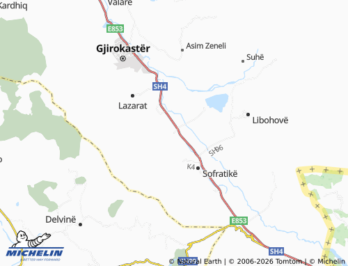 MICHELIN Goranxi map - ViaMichelin