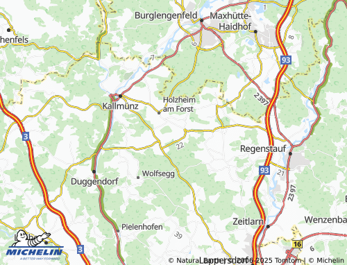 MICHELIN-Landkarte Haslach - ViaMichelin