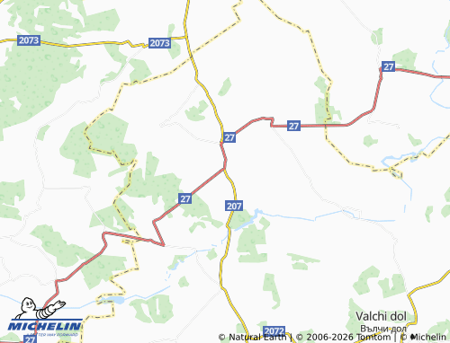 Kaart MICHELIN Stefan Karadzha - ViaMichelin