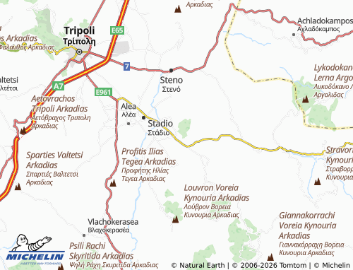 MICHELIN Rizes map - ViaMichelin