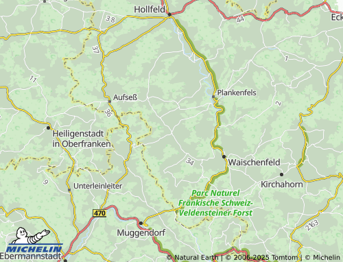 Carte MICHELIN Breitenlesau - ViaMichelin