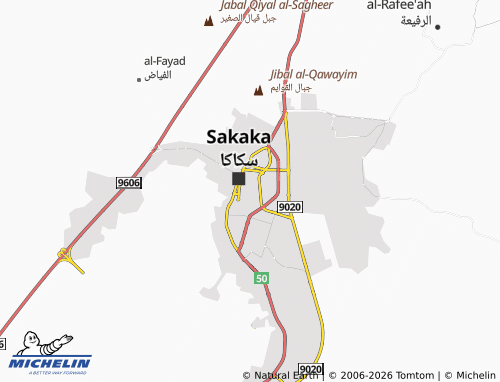 MICHELIN-Landkarte al-Shifa - ViaMichelin