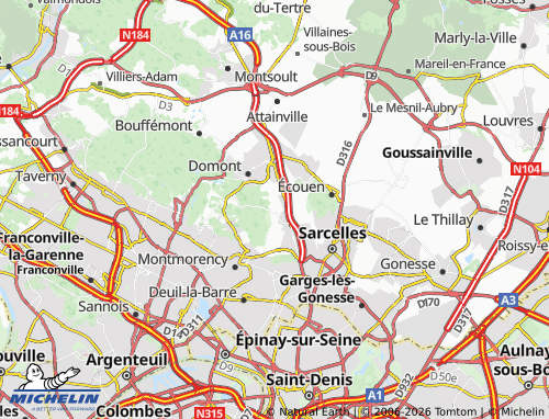 MICHELIN-Landkarte Piscop - ViaMichelin
