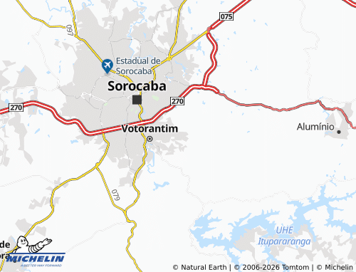Mapa MICHELIN Nova Votorantim - ViaMichelin