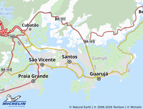 MICHELIN Vila Nova map - ViaMichelin