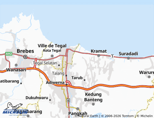 Carte MICHELIN Mejasem Timur - ViaMichelin