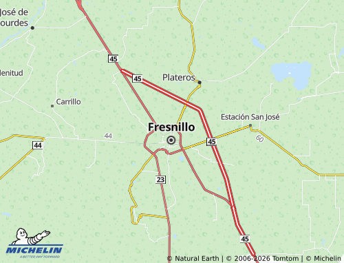 Mappa MICHELIN José María Vázquez - ViaMichelin