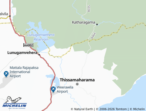MICHELIN-Landkarte Jayagama - ViaMichelin