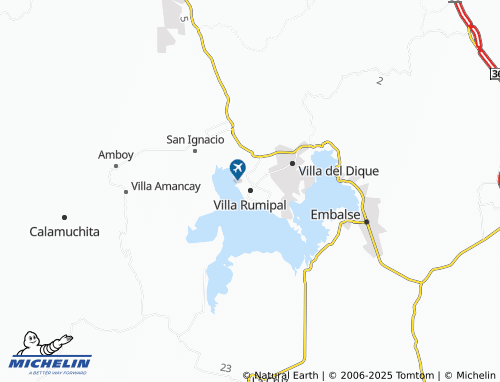 Carte MICHELIN Villa Rumipal - ViaMichelin