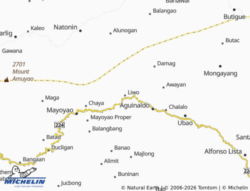 MICHELIN Liwo map - ViaMichelin