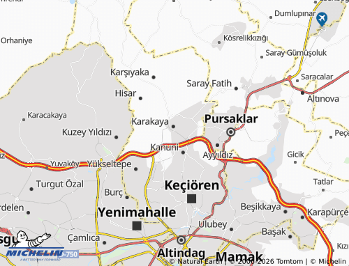 Mappa MICHELIN Kafkas - ViaMichelin